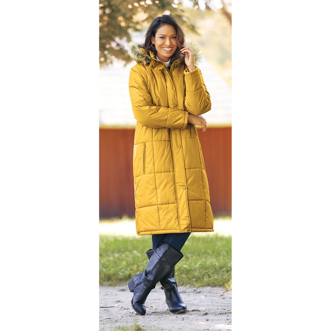Quilted trench jacket with detachable hood new arrivals