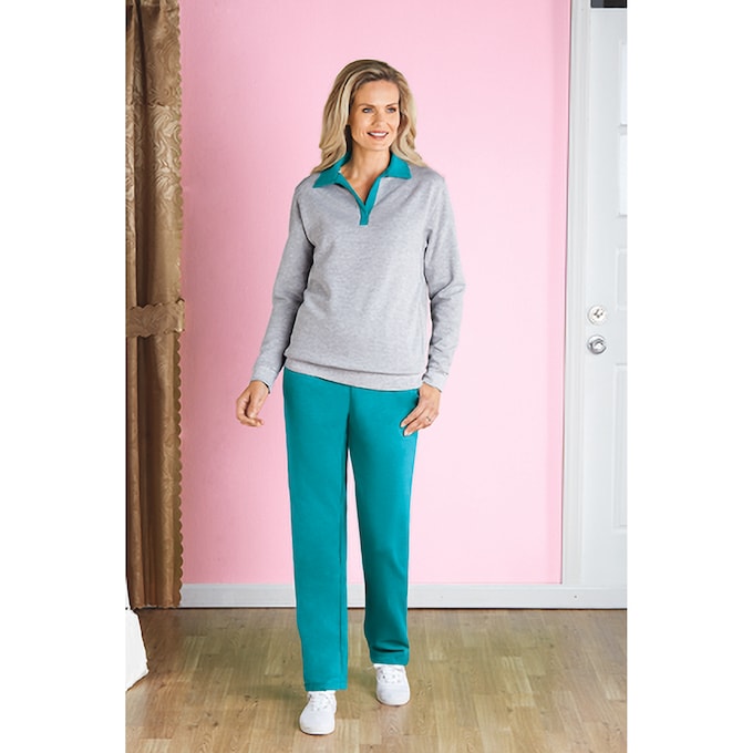 Color-Blocked Fleece Set, , large