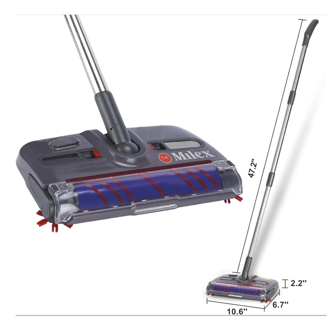 Milex Lazer Storm Cordless Turbo Cleaner, Blue, large