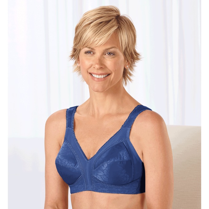 Playtex® 18 Hour® Comfort-Strap Bra, Sailor Blue, large