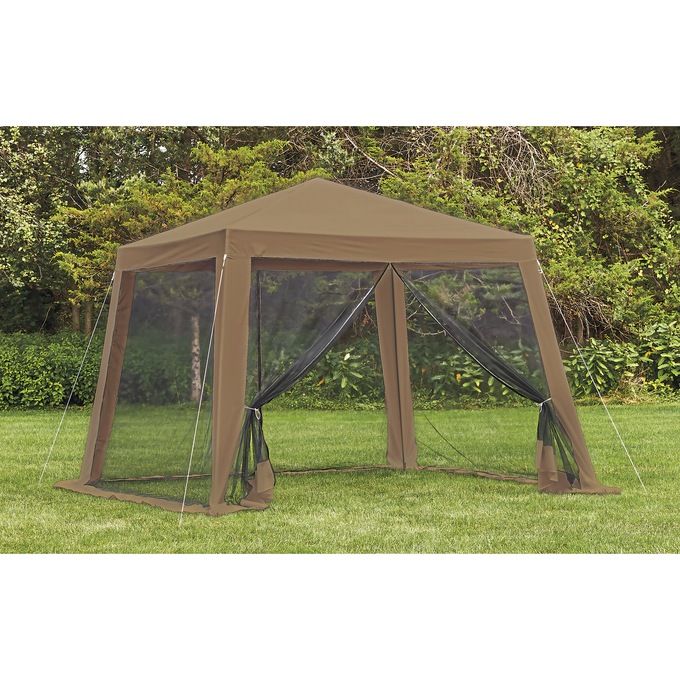 Gazebo with Netting, , large