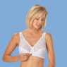 Exquisite Form Front-Close Posture Bra, White, large