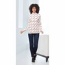 Printed Turtleneck, , large