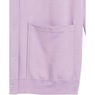 Snap-Front Cardigan, Lilac, large