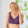 Playtex® 18 Hour® Comfort-Strap Bra, Plum, large