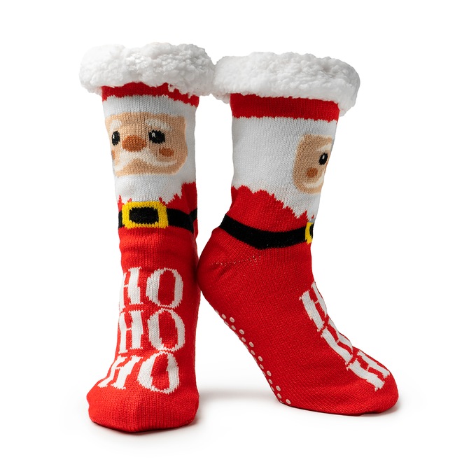 Two Left Feet Mistletoes Slipper Socks, , large