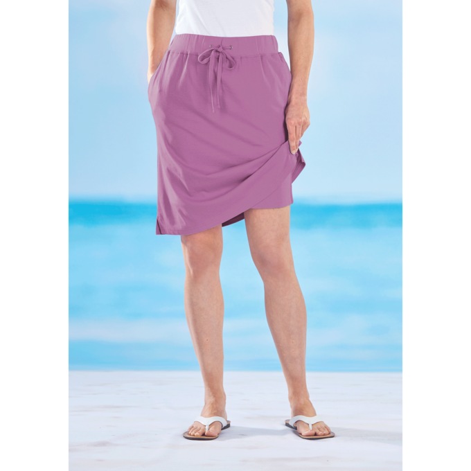 Knit Skort - Solid, , large