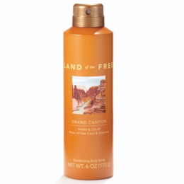 Land of the Free Grand Canyon Deodorizing Body Spray, , large