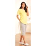 Contrast Stripe Capris, , large
