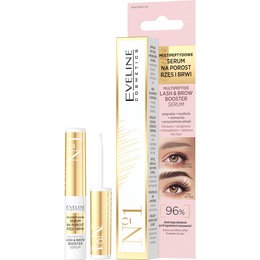 Eveline Cosmetics Multipeptide Lash &amp; Brow Booster Serum , , large