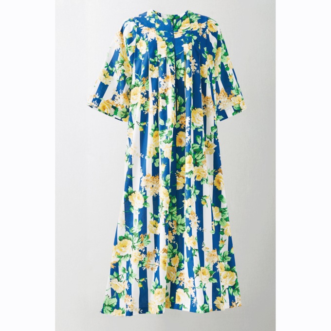Long, Zip-Front Caftan, , large