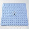 Slip-Resistant Shower Mat, Blue, large