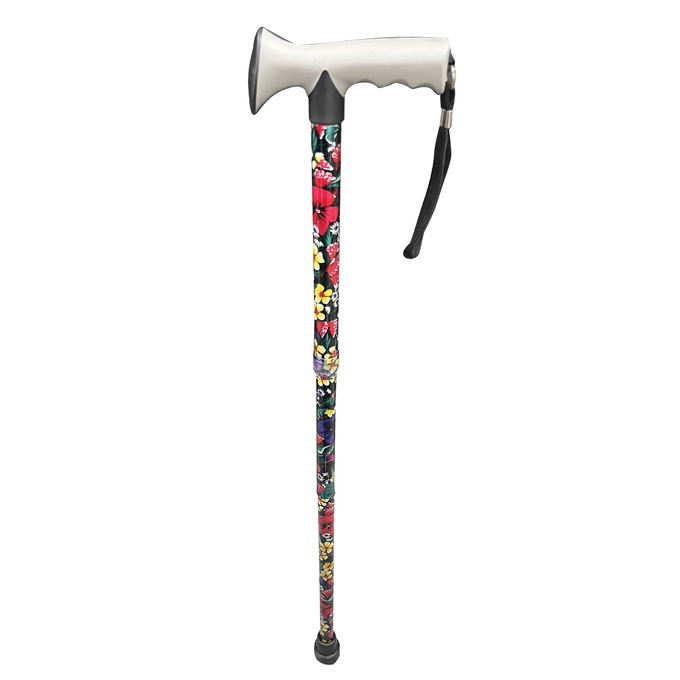 Fashion Cane, Multi Floral, large