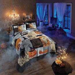 Toil and Trouble Quilt and Sham, , large