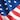 Plush Novelty Throw Blanket, American Flag, swatch