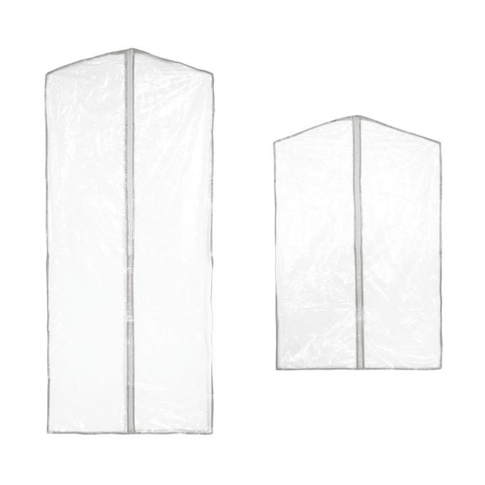 13-Piece Zippered Garment Bag Set, , large