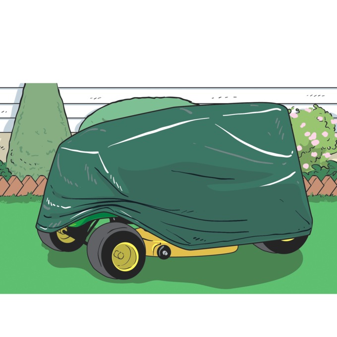 Weatherproof Lawn Mower Covers, , large