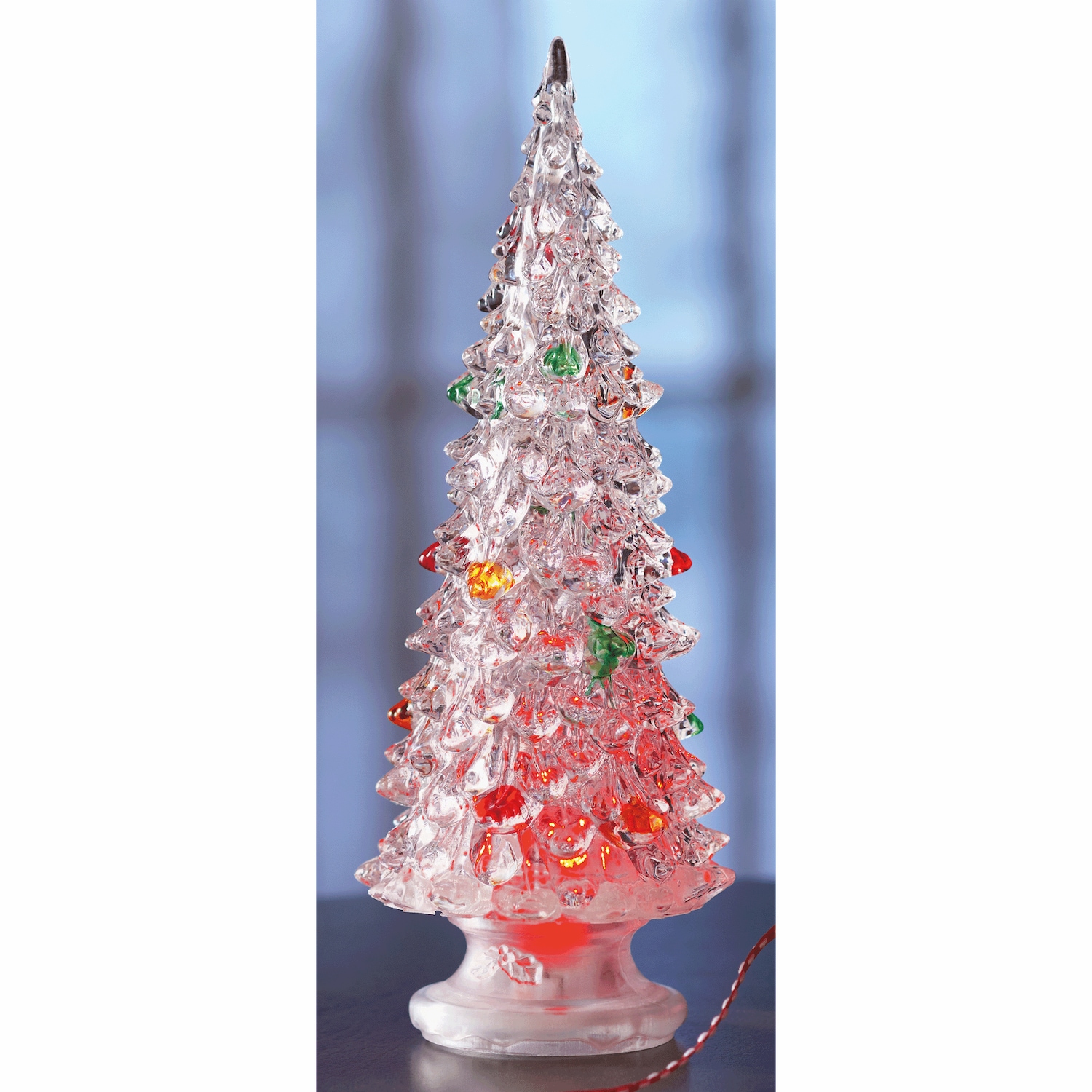 ColorChanging Tabletop Christmas Tree Harriet Carter