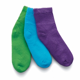 3-Pack Women's Diabetic Quarter Cut Socks, , large