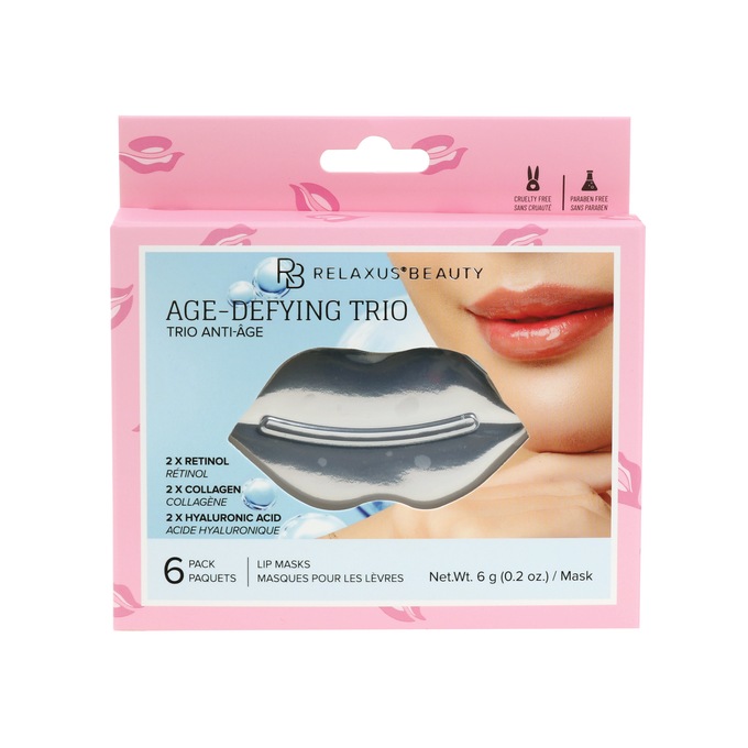 Age Defying Hydrogel Lip Mask Trio, , large