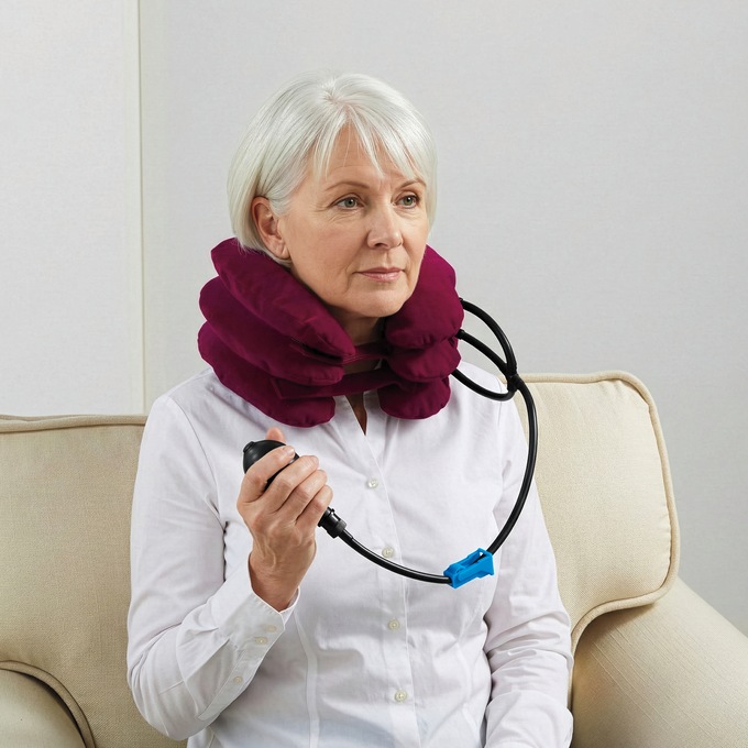Inflatable Neck Tension Device, , large