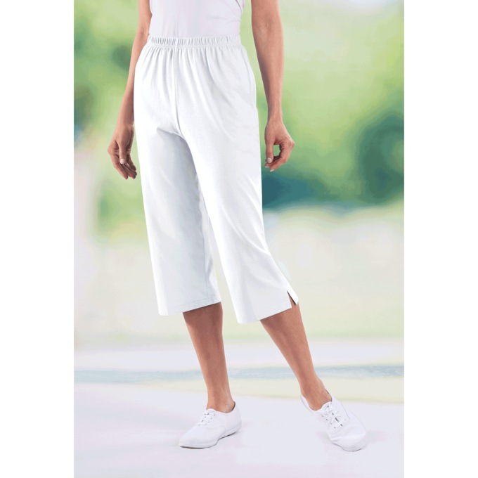 Knit Capri - Solid, , large