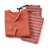 Cozee Corner&reg; Men's Flannel 2-Piece PJ Set, , large