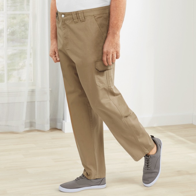 Men's Woven Cargo Pant, , large