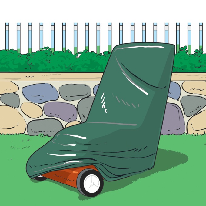 Weatherproof Lawn Mower Covers, , large