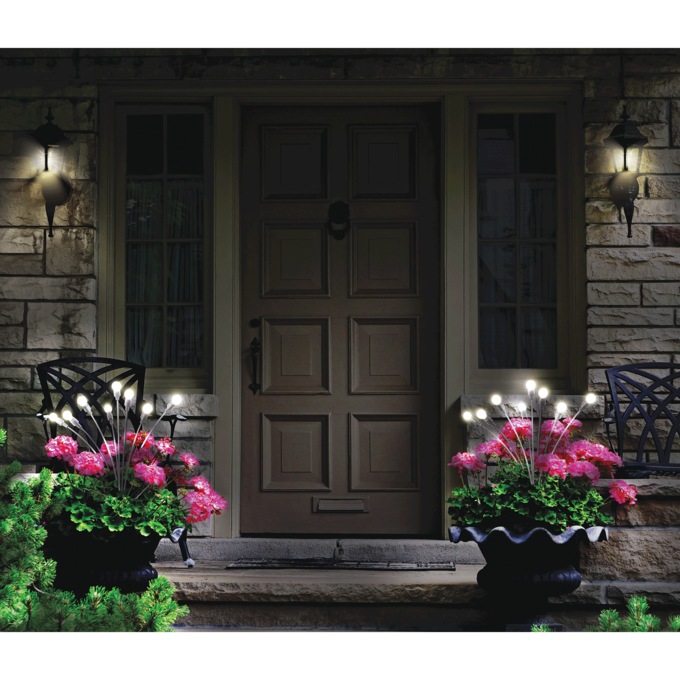 Set of 2 SensorBrite® Solar Powered Garden Lights, , large