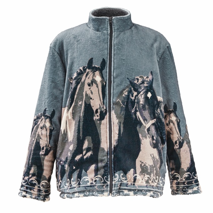 Sherpa Print Jacket, , large