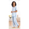 Contrast Trim PJs, , large