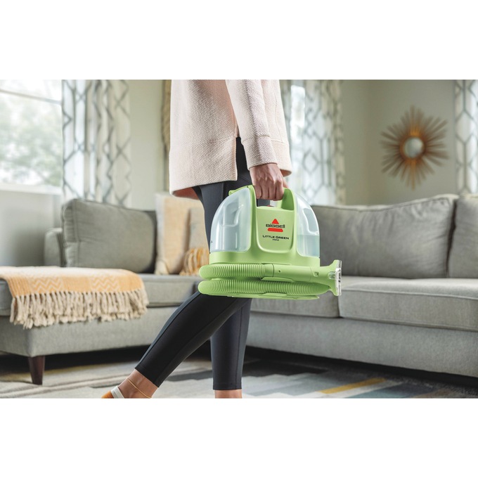Bissell Little Green Mini Portable Carpet Cleaner, , large