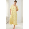 Ruffle-Trim Lounge Dress, , large