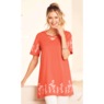 Crossover Neck Tunic, , large