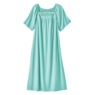 Embroidered Solid Waltz Lounger, , large