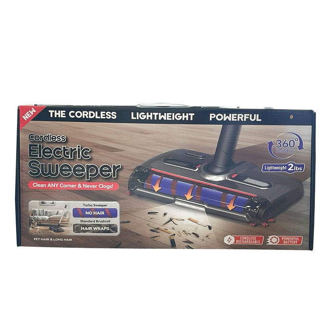 Milex Lazer Storm Cordless Turbo Cleaner, Blue, large