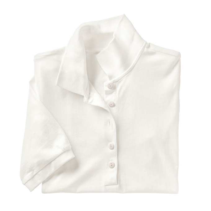 Knit Polo Top, , large