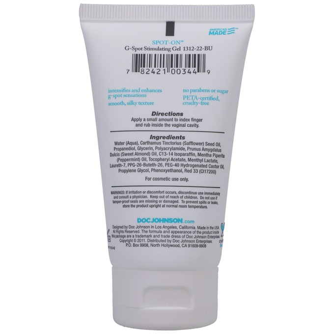 Spot-on G-Spot Stimulating Gel for Women, , large
