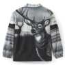 Men's Animal Fleece Jacket, , large