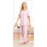 Contrast Trim PJs, , large