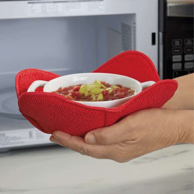 Set of 4 Microwave Bowl Huggers, , large