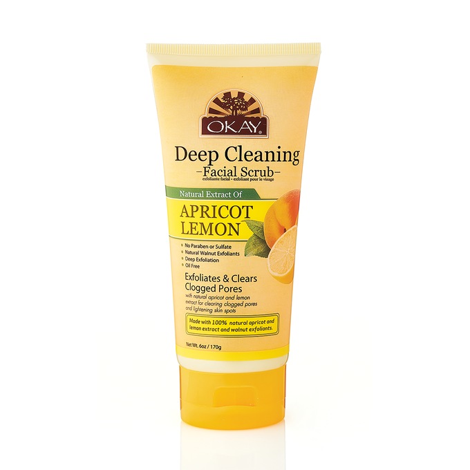 Deep Cleaning Facial Scrub Apricot & Lemon, , large