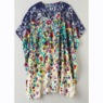 Satin Caftan, Floral, large