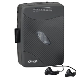 Jensen Audio Stereo Cassette Player with AM/FM Radio, , large