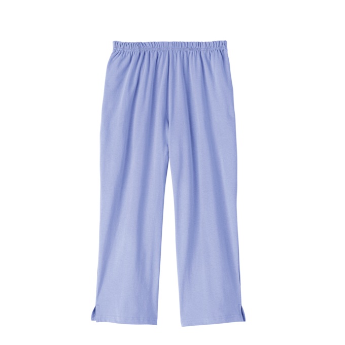 Knit Capri - Solid, Soft Iris, large