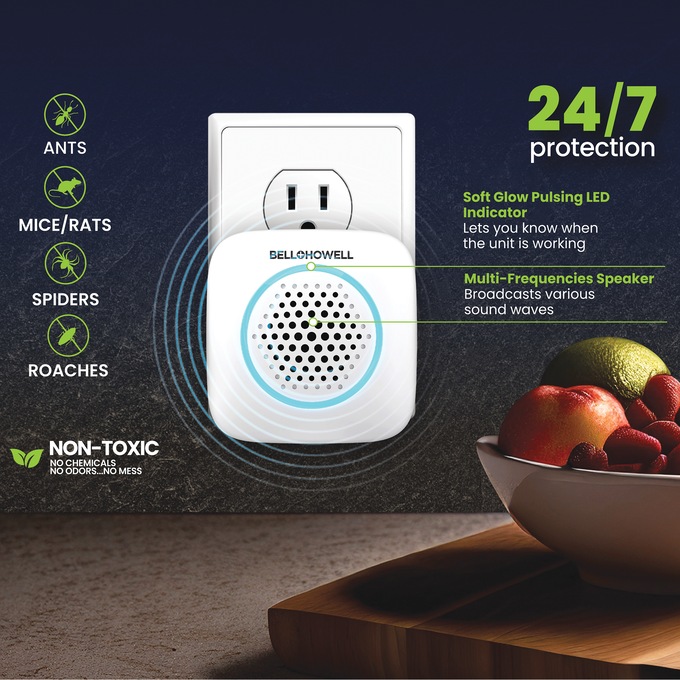 Bell+Howell Rogue Pest Repeller Aid 4-pack, , large