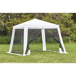 Gazebo with Netting, , large