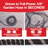 Copper Bullet Expanding 50-Foot Garden Pocket Hose, , large