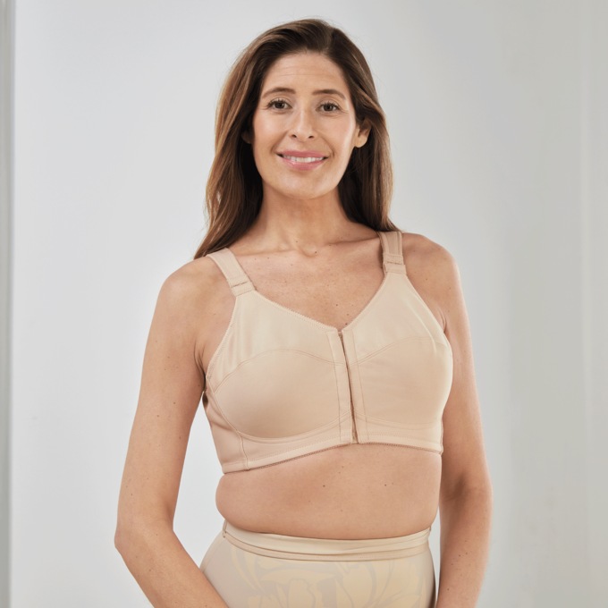 Plusform® Instant Shaping Front-Close Posture Bra, , large